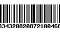 Código de Barras 00343208208721004668