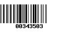 Código de Barras 00343503