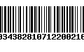 Código de Barras 00343828107122002168