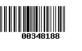 Código de Barras 00348188