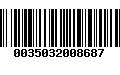 Código de Barras 0035032008687