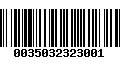 Código de Barras 0035032323001