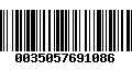 Código de Barras 0035057691086