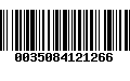 Código de Barras 0035084121266