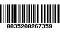 Código de Barras 0035200267359