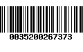 Código de Barras 0035200267373