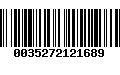 Código de Barras 0035272121689