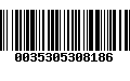 Código de Barras 0035305308186