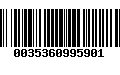 Código de Barras 0035360995901