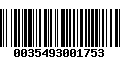 Código de Barras 0035493001753