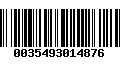 Código de Barras 0035493014876