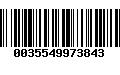 Código de Barras 0035549973843