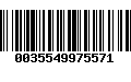 Código de Barras 0035549975571