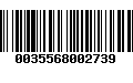 Código de Barras 0035568002739