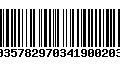 Código de Barras 00357829703419002031