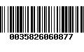 Código de Barras 0035826060877