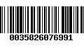 Código de Barras 0035826076991