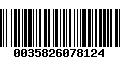 Código de Barras 0035826078124