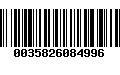 Código de Barras 0035826084996