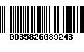 Código de Barras 0035826089243