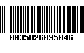 Código de Barras 0035826095046