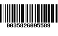 Código de Barras 0035826095589