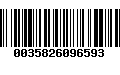 Código de Barras 0035826096593