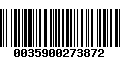 Código de Barras 0035900273872