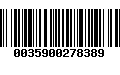 Código de Barras 0035900278389