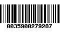 Código de Barras 0035900279287