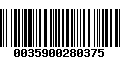 Código de Barras 0035900280375