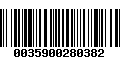 Código de Barras 0035900280382