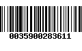 Código de Barras 0035900283611