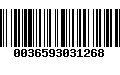 Código de Barras 0036593031268