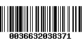 Código de Barras 0036632038371