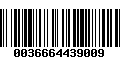 Código de Barras 0036664439009
