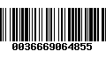 Código de Barras 0036669064855