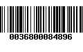 Código de Barras 0036800084896