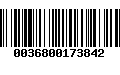 Código de Barras 0036800173842