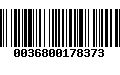 Código de Barras 0036800178373