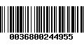 Código de Barras 0036800244955