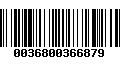 Código de Barras 0036800366879