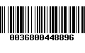 Código de Barras 0036800448896