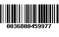 Código de Barras 0036800459977