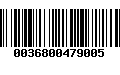 Código de Barras 0036800479005