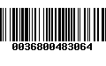 Código de Barras 0036800483064