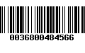 Código de Barras 0036800484566