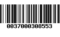 Código de Barras 0037000308553