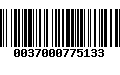 Código de Barras 0037000775133