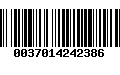 Código de Barras 0037014242386